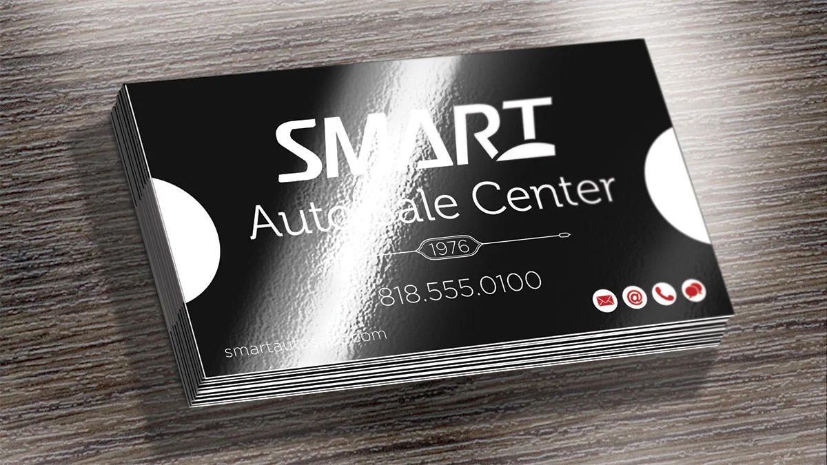 Glossy Business Cards