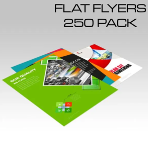 Flat Flyers - 250 Pack