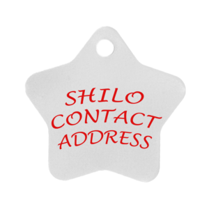 Star Pet ID Tag